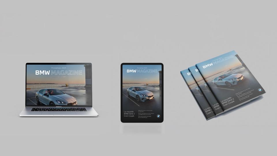 LESEN SIE JETZT DIE NEUESTE AUSGABE DES BMW MAGAZINE.