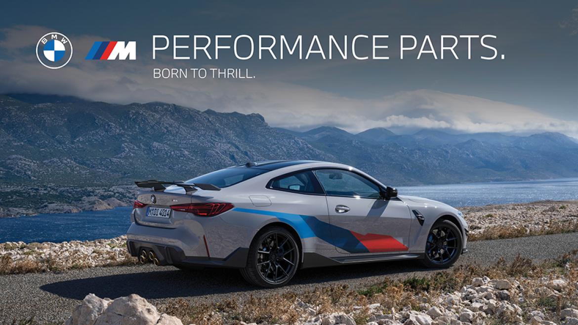 BMW M PERFORMANCE PARTS.